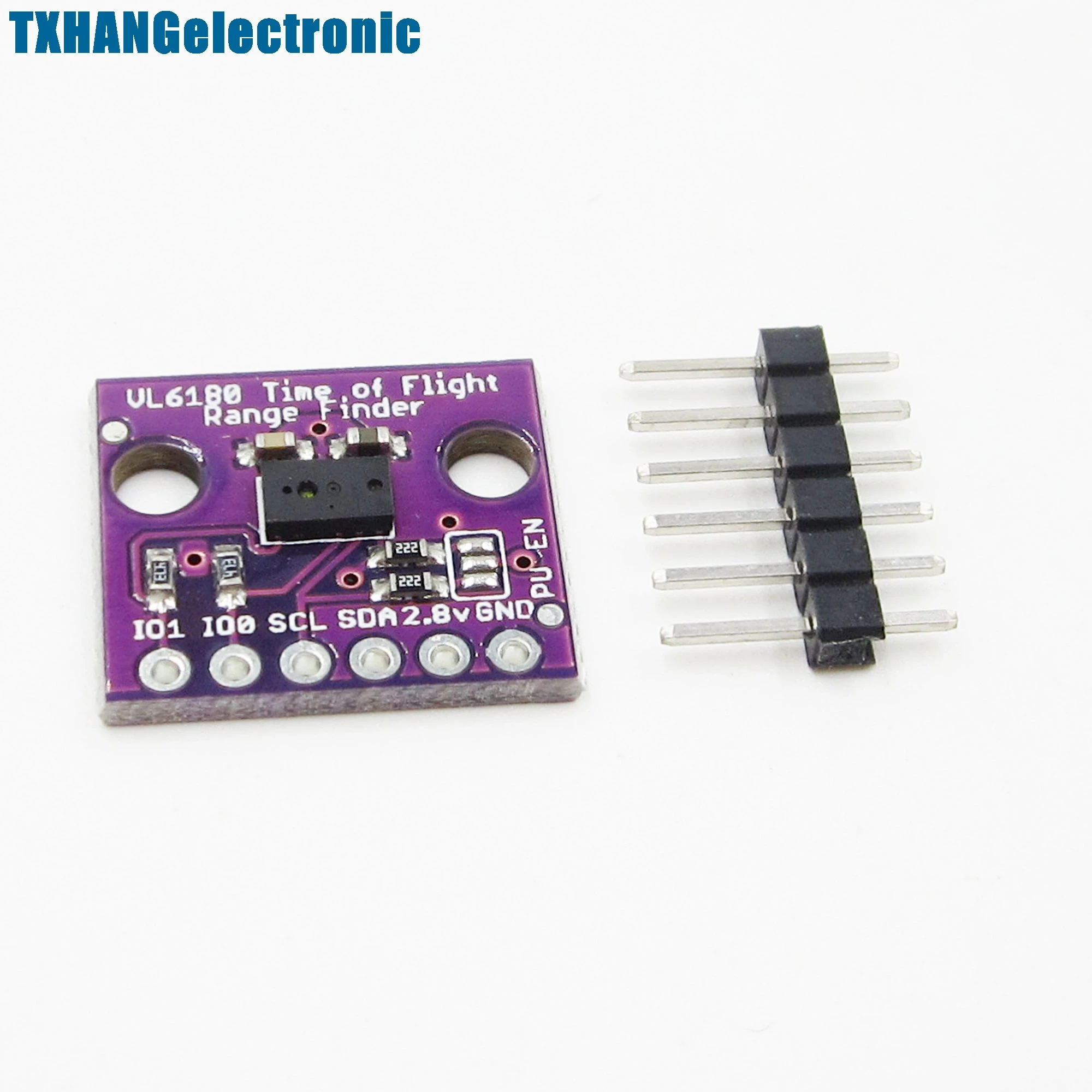 

VL6180X Time-of-Flight Distance Sensor Carrier with Voltage Regulator GY6180