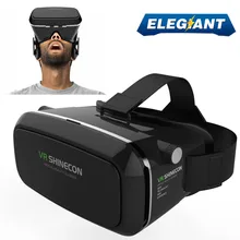 ELEGIANT Virtual Reality 360 HD Viewing Immersive 3D VR Glasses Google Cardboard Video Game Headset 3.5-6.0” for iPhone Android