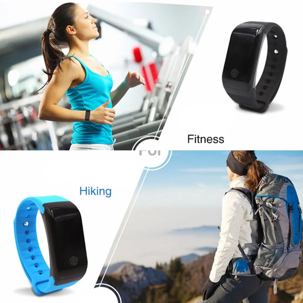 GENBOLI X7 Bluetooth умные цифровые часы кровяное давление пульса монитор Фитнес браслет