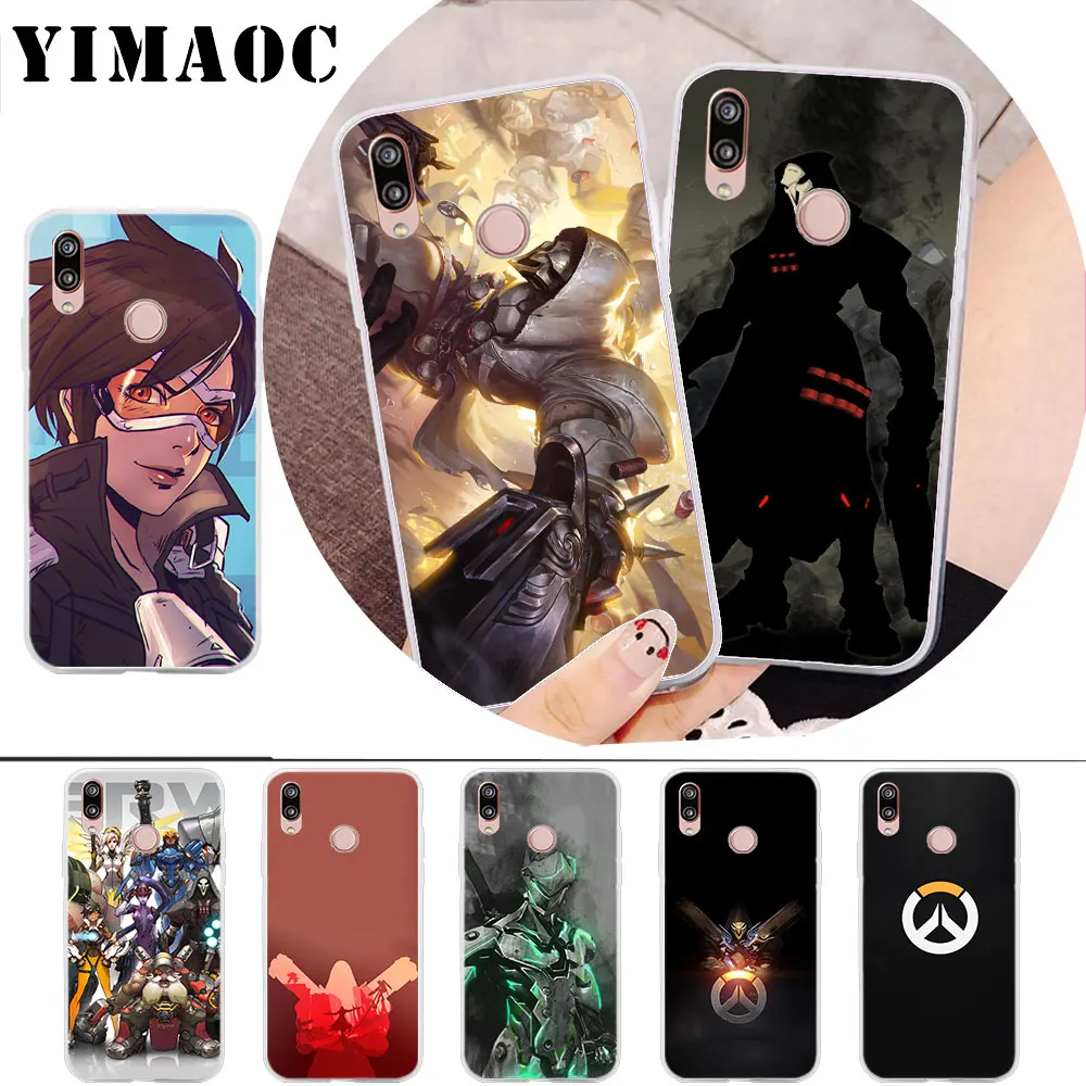

YIMAOC overwatch Soft Case for Huawei P20 Pro P10 P9 P8 Lite P Smart Cover
