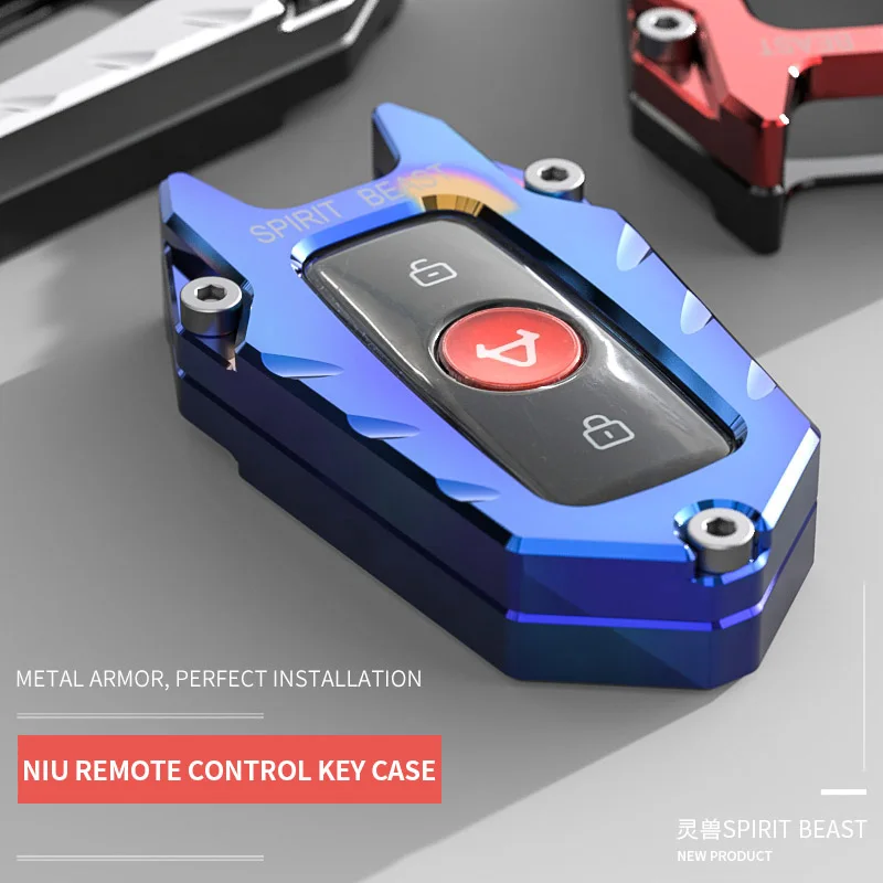 

Spirit beast key shell accessories motorcycle remote control shell decorative key cover Appearance modification free shipping