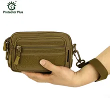 Camuflagem Nylon Impermeável Molle Bolsa Homens Fanny Pacote Pacotes de Sacos de Viagem Para Caminhadas Escalada Tática Militar Do Exército Em Anexo