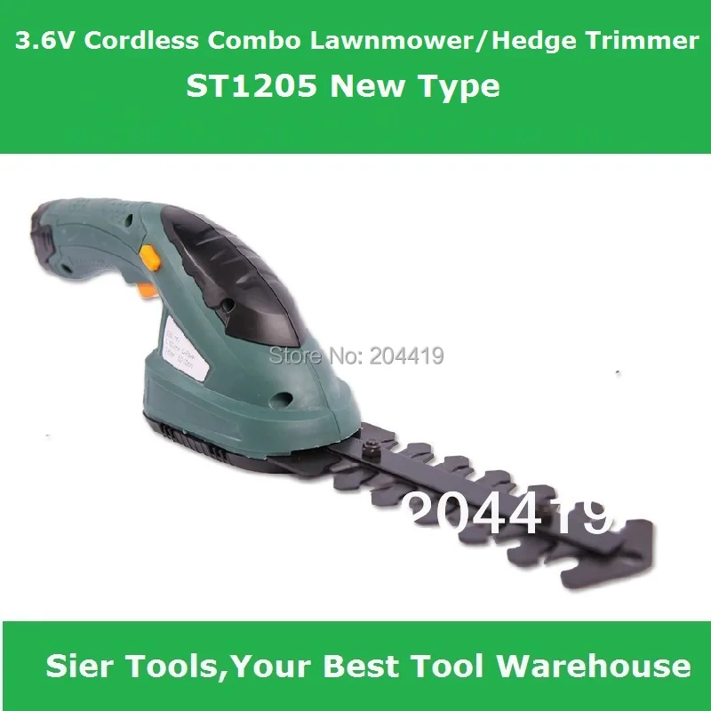 Free Shipping!/ST1205 3.6V Cordless 2in1 Lawn Mower&ampHedge Trimmer/Grass Cutter/Sier electic mower&amptrimmer | Инструменты