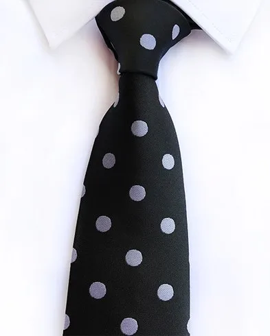 Классические галстуки 8 см для мужчин, Шелковый галстук, роскошный полосатый клетчатый деловой шейный галстук для мужчин, галстуки для свадебной вечеринки - Цвет: YD-09