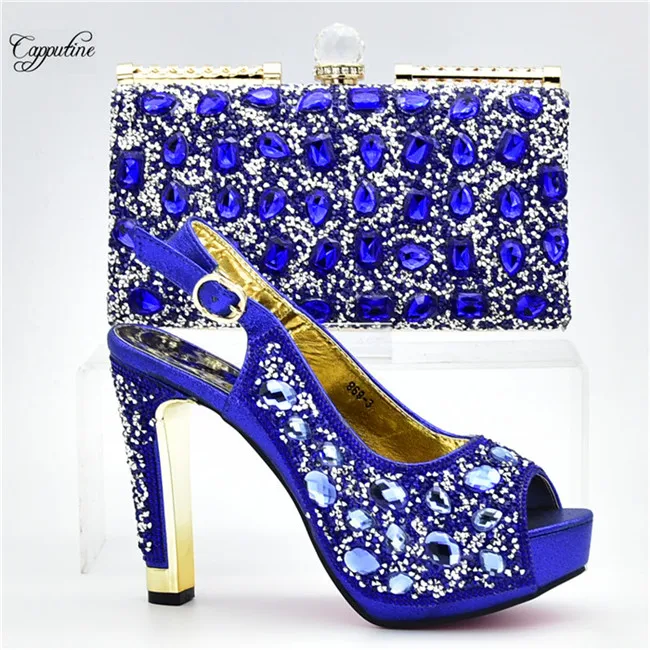 Piedras Bolso Clase Zapatos 3 fuchsia Del Altura Para Con Señora En Cm Shinning Partido Y Real Alta Bombas Talón púrpura 12 Púrpura azul 868 Oro dXp0xt0q