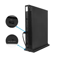 New Vertical Stand for Xbox one X with 3 Cooling Fans + 3 USB Port Hub Vertical Cooling Base/Dock for Xbox One X Game Console - Image 5