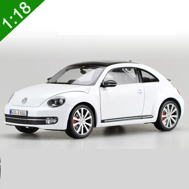 

Diecast 1:18 Alloy Toy Sports Car Model 2012 VW Beetle of Children's Toy Cars Original Authorized Authentic Kids Toys Gift