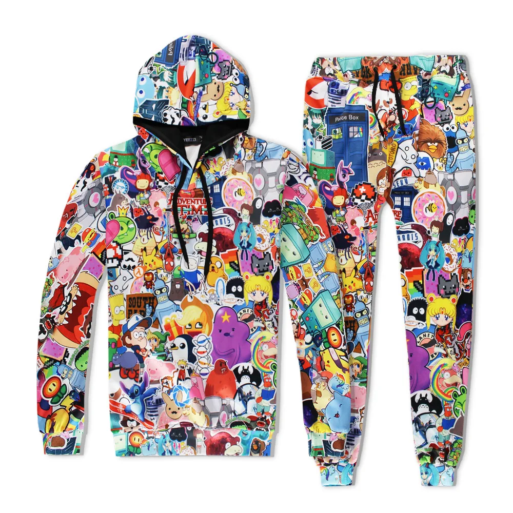 graphic sweat suits
