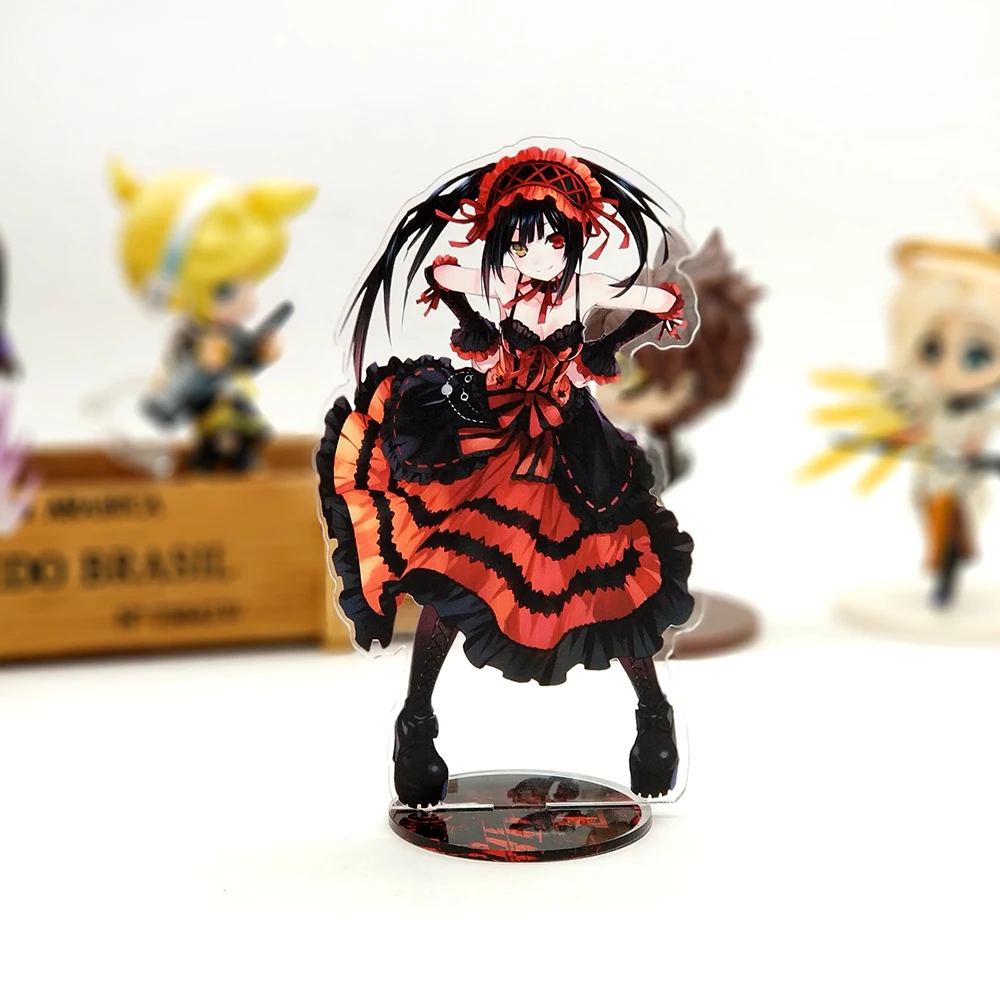 Love Thank You Date A Live Kurumi Tokisaki фигурка на акриловой подставке model двусторонний