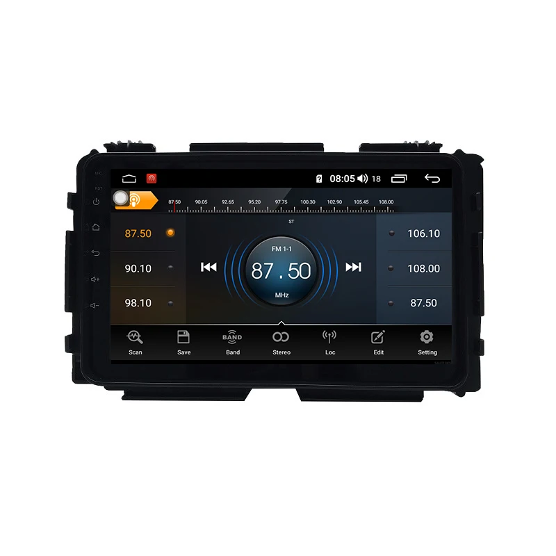 Clearance HRV Android 9.0 8-core 4+64g navigatie auto stereo navigation radio con android for 2015-2018 Honda HRV 3