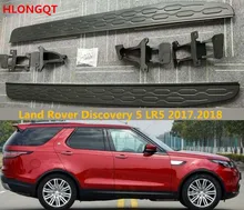 HLONGQT Auto Estribos Para Land Rover Discovery 5 LR5 2017.2018 Bar Passo Lado Nerf Bares Acessórios Pedais de Alta Qualidade