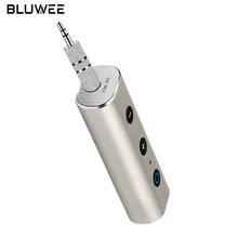 Металл Bluetooth 4,2 приемник Портативный Беспроводной аудио адаптер Hands-Free автомобиля Наборы с зажимом Дизайн для дома/автомобиля аудио для наушников