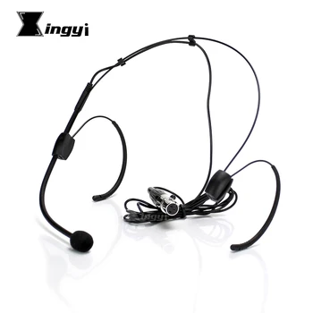 

Mini XLR 3 Pin TA3F Headset Microphone Headworn Mic For SAMSON Wireless Karaoke System Bodypack Transmitter AL300 AR300 ST2 T32M