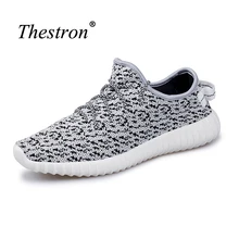 Man Women Sneakers Sports Shoes White Beige Green Brand Jogging Sneakers Walking Trainers Big Size 36-46 Couples Shoes
