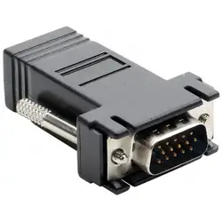 Пара удлинителя VGA шнур мужской или женский к Lan Cat5 Cat5e RJ45 Ethernet адаптер оптовая продажа для ПК ноутбука