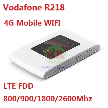 Vodafone R218 4G Мобильный Wi Fi точка доступа 150 Мбит/с мини маршрутизатор портативный 4g sim
