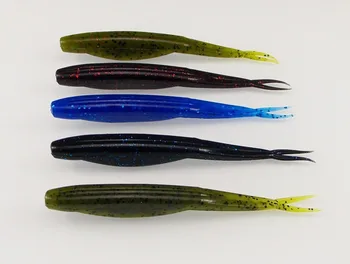KES Super Fluke 120mm Artificial Soft  Fishing Lures