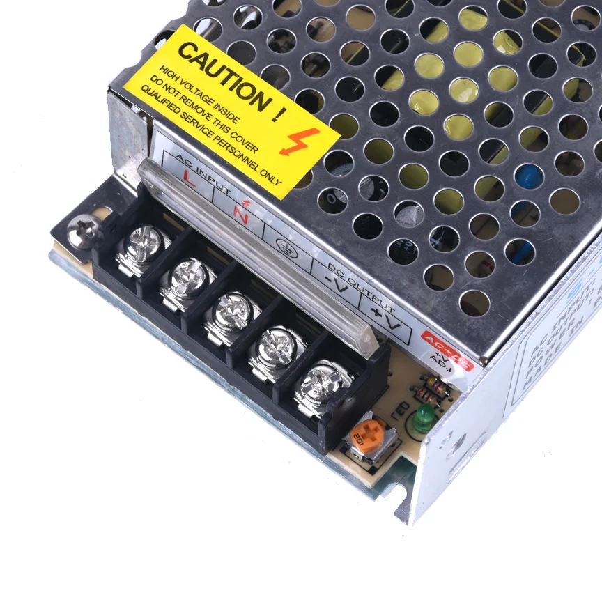 AC 100V-220V DC 12V 5A Adjust Universal Regulated Switching Power Supply 60W