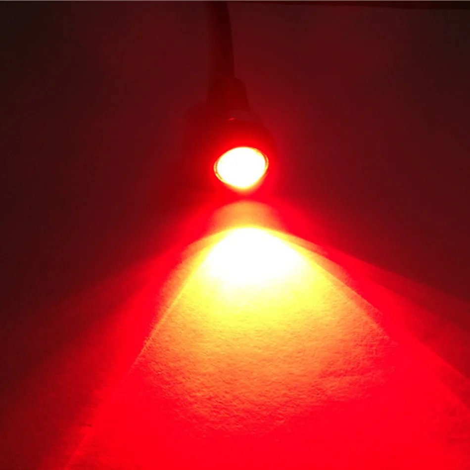 4x Белый/синий белый/красный двойной цвет светодиодный ЛОДКА ВОДОНЕПРОНИЦАЕМЫЙ транца Livewell подводный морской причал фонарь для ночной рыбалки