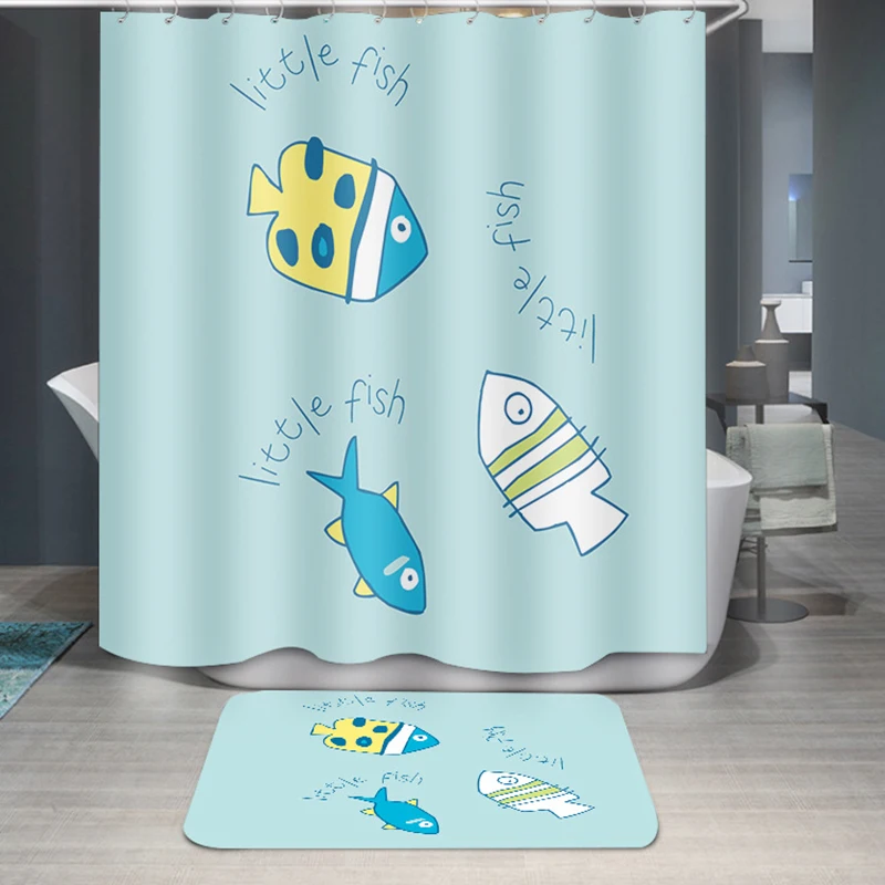 Buy New Arrival 3D Digital Printing Cartoon Shower
