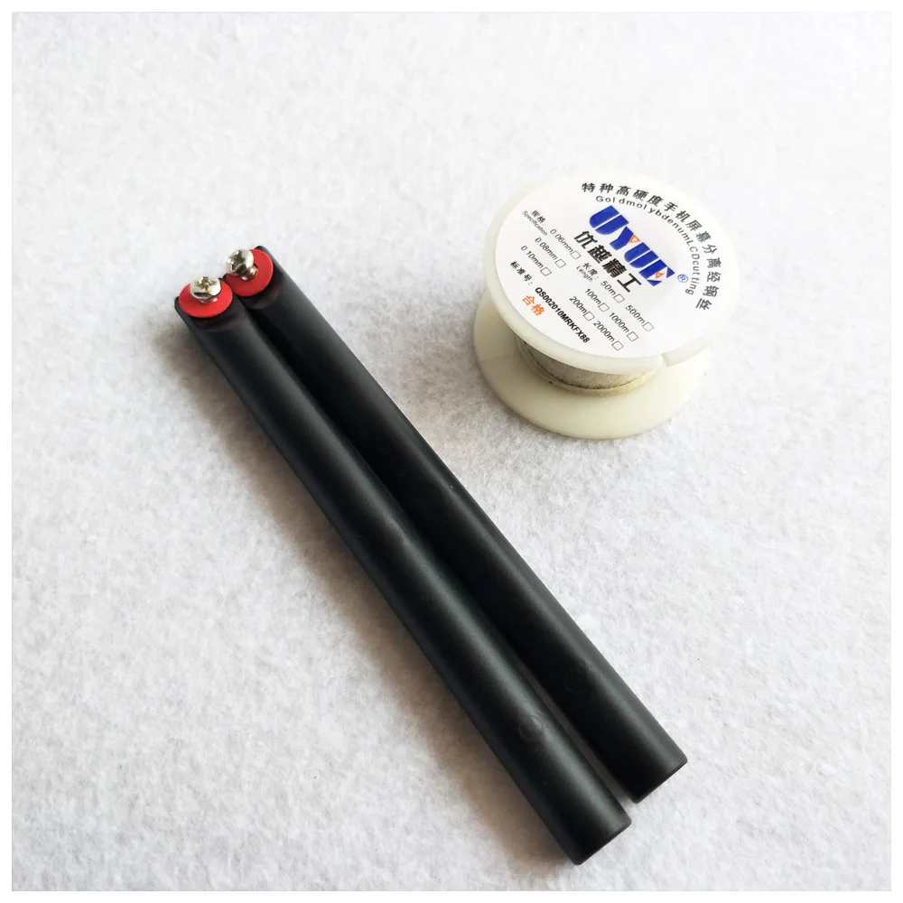 

100m Golden Molybdenum Cutting Lines + Separation Of Rods For Mobile Phone/ipad LCD Screen Separation Repair Uyue