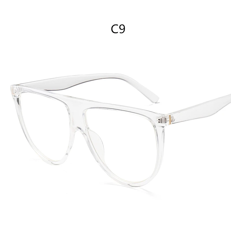 Новые Квадратные Солнцезащитные очки женские брендовые негабаритные винтажные градиентные солнцезащитные очки солнечные очки женские очки с вогнуто-выпуклыми линзами Ким Кардашьян - Цвет линз: C9