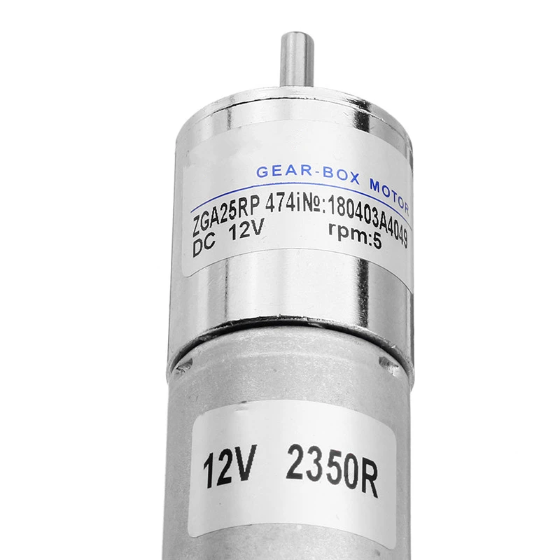 1 шт. ZGA25RP 12 V 5 об/мин мотор-редуктор переменного тока Шестерни низкоскоростной двигатель с высоким крутящим моментом ноутбук в