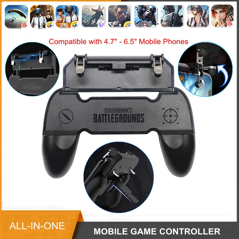 Все в одном мобильный игровой геймпад для tnit Free Fire PUGB PUBG контроллер джойстик