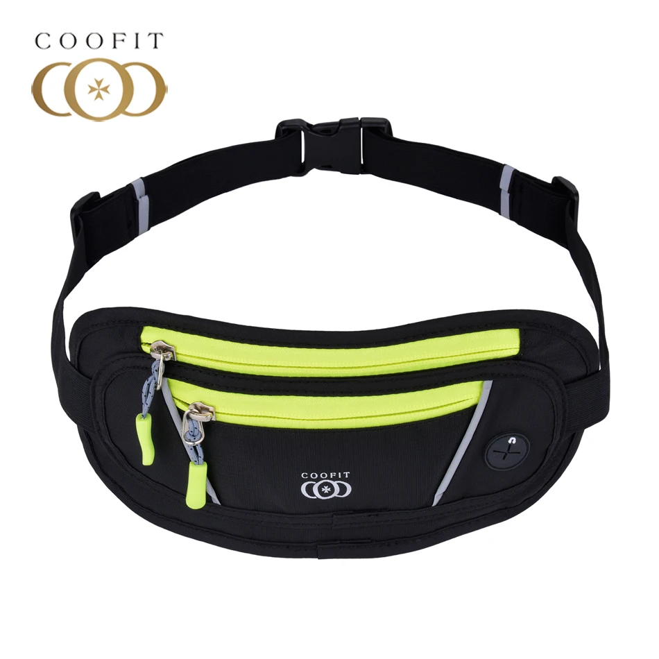 Coofit Designer Waterproof Unisex Waist Bag Fanny Pack Hip Money Belt