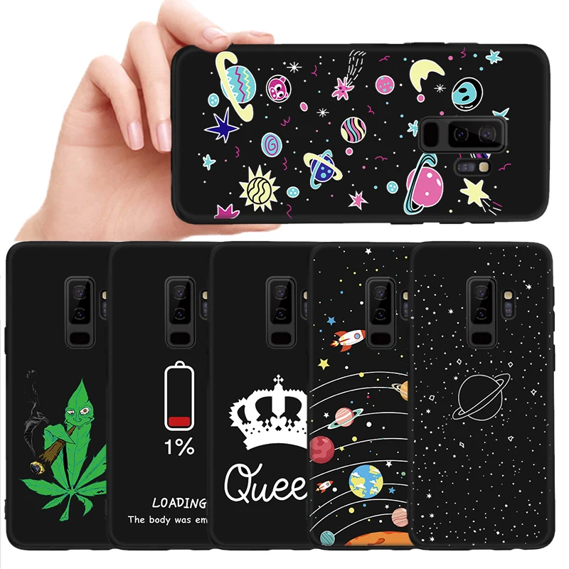 

Space Pattern Silicon Case For Samsung Galaxy A8 A6 J4 J6 Plus J4 J6 J3 J7 A7 A9 2018 A6s A5 A7 2017 Note 8 9 S8 S9 Plus Case