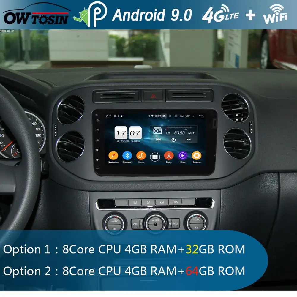 Sale 1920*1080 8Core 4G+64G Android 9.0 Car Multimedia GPS Radio For VW Volkswagen Magotan Passat Tiguan Polo Golf Caddy Touran Jetta 1