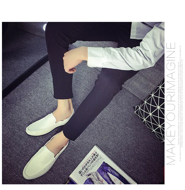 Size 36-44- Men's Shoes- Fashion Brand Men's Love Shoes- Spring Autumn- Soft Shoes Men's Leather -Walking Shoes- Leisure Driving Men's Flats (10)
