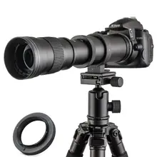 JINTU 420-800mm f/8.3-F16 Manuelle Téléobjectif pour NIKON D90 D80 D5500 D5600 D3300 D3400 D7200 D7500 D3000 D3200 D5200 D5100