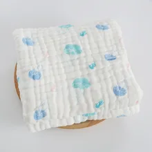 Хлопок тонкое одеяло мультфильм печати детское банное полотенце шарф для новорожденных хлопчатобумажное одеяльце детское одеяло продукт младенца