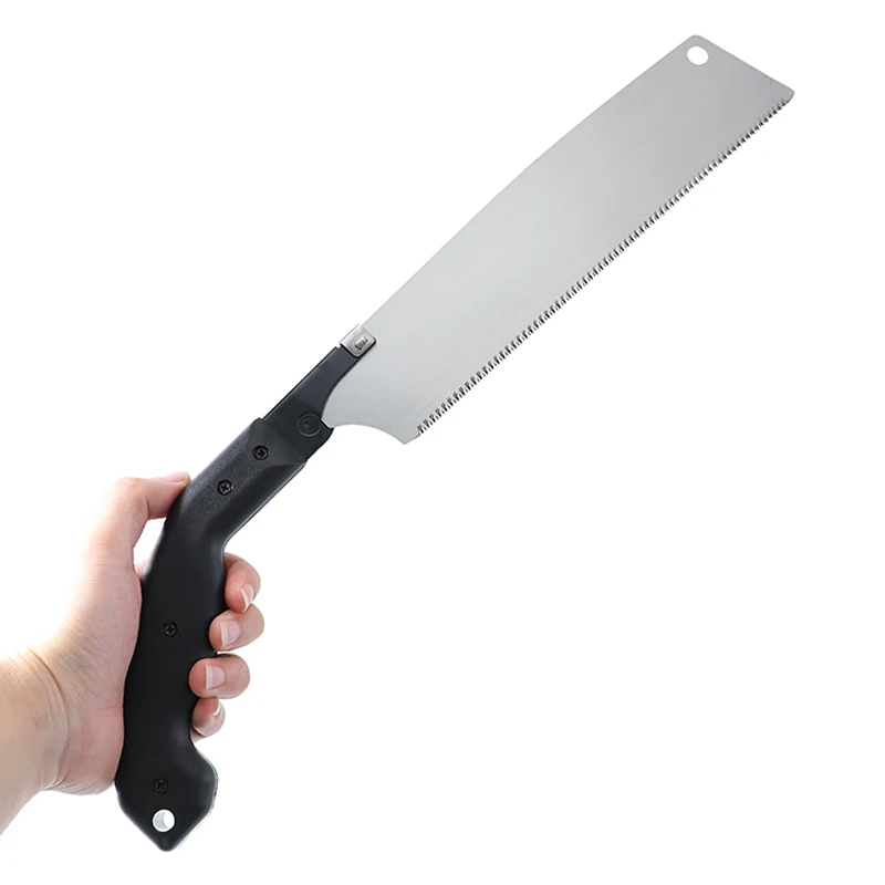 Hand Saw 440mm Japanese Saw 3-edge Tooth SK5 Steel Hacksaw For Gardening Pruning Woodworking 6