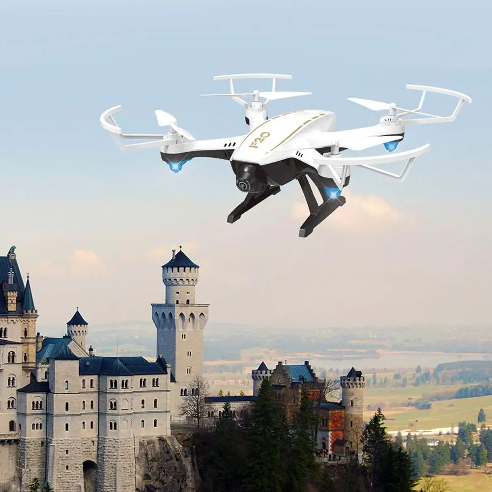 

F20 Rc Drone 2.4Ghz 4CH WiFi 2.0MP Optical Flow Dual Wide Angle Camera