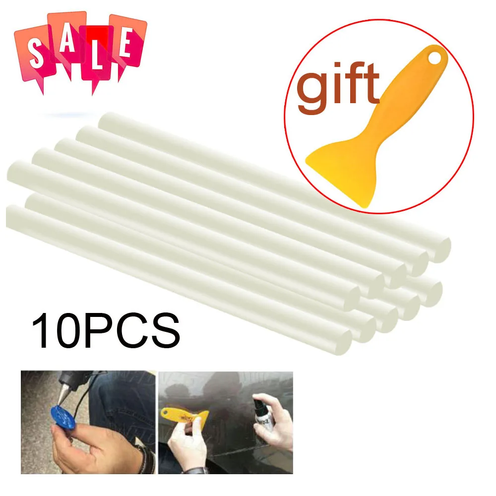 Sale PDR Glue Sticks Tools 10pcs Black Glue Stick 11mm PDR Professional Adhesive Sticks Glue Pulling Paintless Dent Repair tools (4)