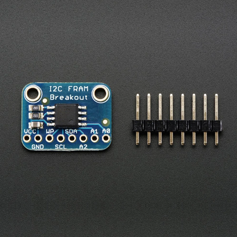 

1pcs MB85RC256V I2C Non-Volatile FRAM Breakout module- 256Kbit / 32KByte