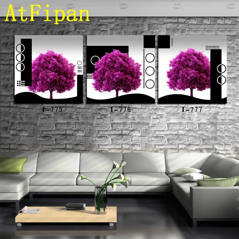 AtFipan Wall Art Cuadros Decor Creative Canvas Painting Landscape Pictures For Living Room Wedding Mangrove Modular Picture | Дом и сад
