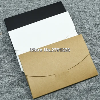 

50pcs/lot 3 Colors Vintage 350g Blank Kraft Paper DIY Multifunction Envelope postcard box Package paper wholesale