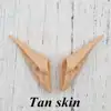 Blyth Doll 1/6 Elf and Human Plastic Ear white natural tan dark and super dark skin Suitable for 30cm doll DIY accessories Gift 5