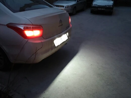 2 шт. 18SMD светодиодный номерной знак светильник для PEUGEOT 307 5D хэтчбек 407 508 4D седан