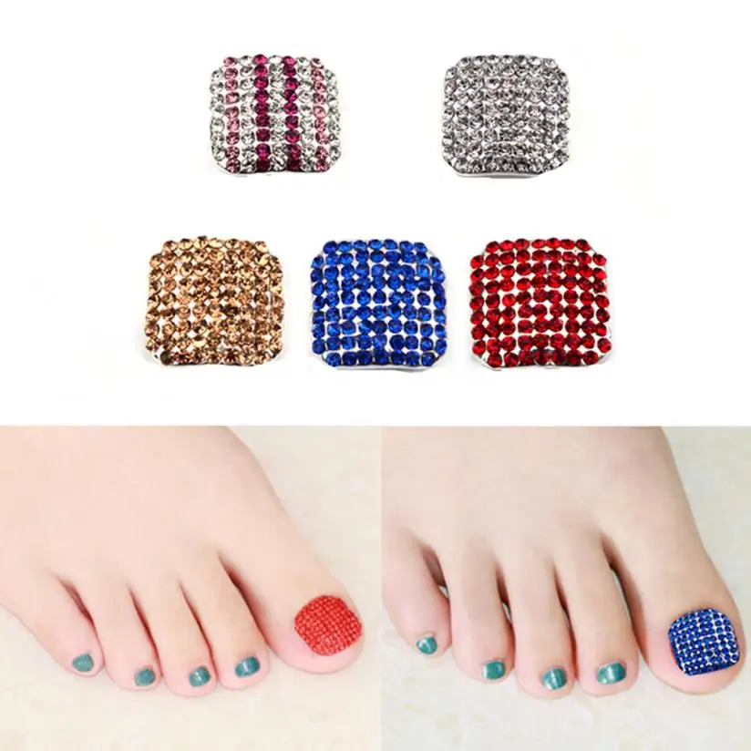Buy Toe Nail Polish Sticker Wraps 3D Nail Art