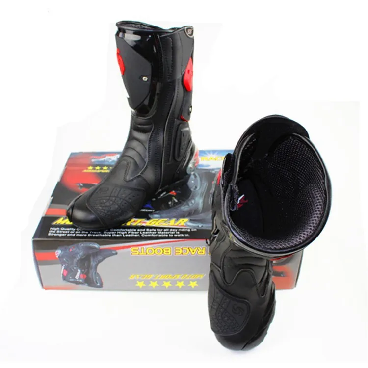 Probiker СКОРОСТЬ мотоботы botas мото rcycles для мужчин botas мотоциклы мопеды крест 40/41/42/43/44/45