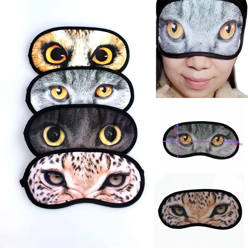 

3D Eye Mask Sleep Travel Padded Shade Cover Rest Relax Sleeping Blindfold Eye Mask