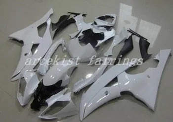 

3Gifts New ABS plastic fairings set Fit for Yamaha Fairings YZF R6 2008-2016 bodywork fairing kit YZF R6 set custom white