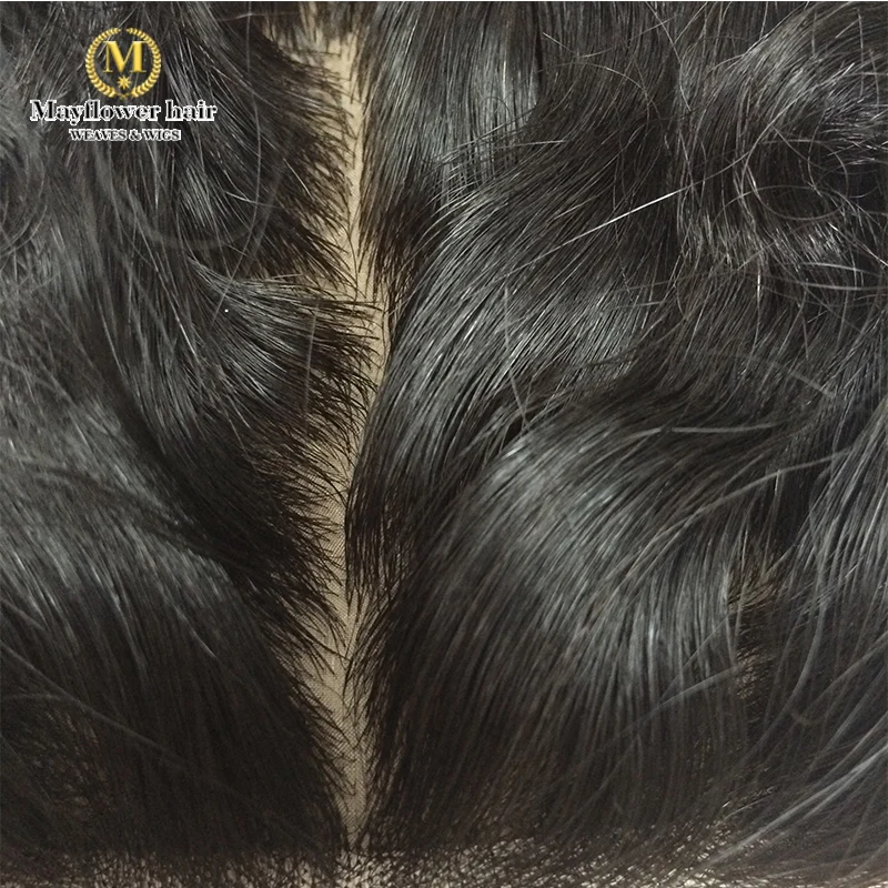 4x4 silk base closure curly  (6)