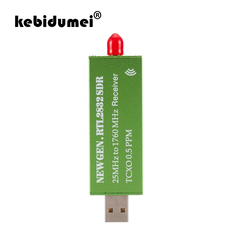 

RTL SDR 0.5 TV Scanner Receiver USB2.0 PPM TCXO RTL2832U R820T2 TV Tuner Stick AM FM NFM DSB LSB SW Software Defined Radio
