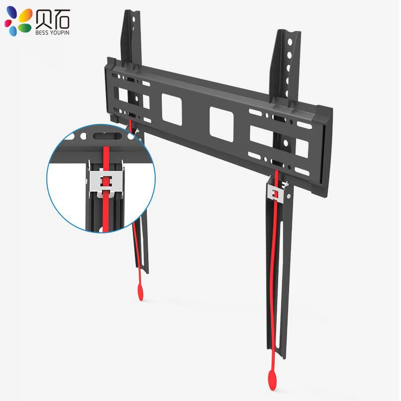 العالمي رف لتثبيت التليفزيون على الحائط التلفزيون الإطار ل 15-55 مؤشر LED LCD بالبوصة مراقب المسطحة البلازما HDTV حامل تلفاز حامل ماكس دعم 40 كجم