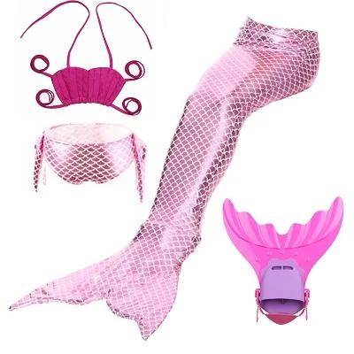 Kids-Mermaid-Swimsuit-Girls-Bikini-Mermaid-Tail-and-Finned-Swimsuit-Child-s-Wear-Split-Swimsuit-Mermaid(16)